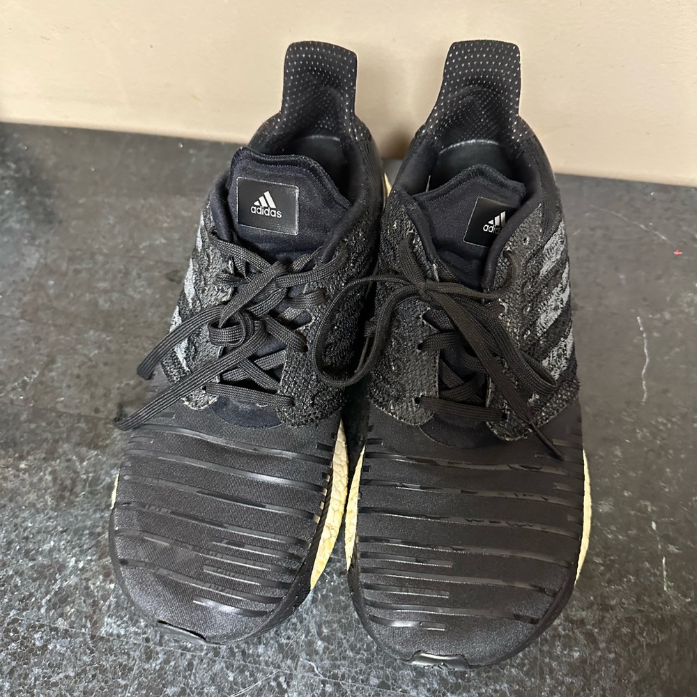 Solar Boost Adidas Black Athletic